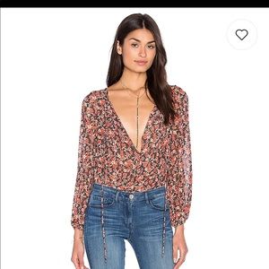 Anna Bodysuit in Black Combo